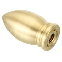 PATIKIL 32 mm トール真鍮ランプフィニアルキャップノブ 1セット ランプネジホルダータップ 1/4-27 テーブルやフロアランプシェードの装飾用
