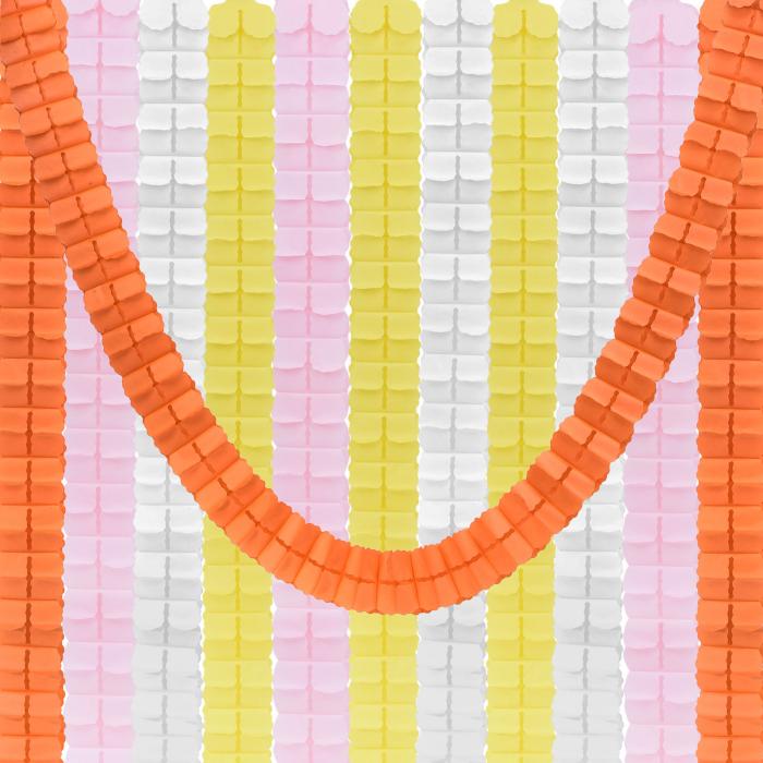 PATIKIL 3 M 4リーフガーランド 12個 ティッシュペーパー吊り下げ フラワーガーランド 再利用可能 スト..