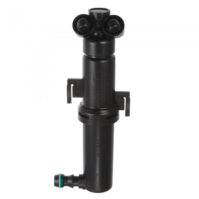 ACROPIX フロント右ヘッドライト ウォッシャー ノズル スプレー ジェット Audiに対応 A3 用 1 個 ブラック