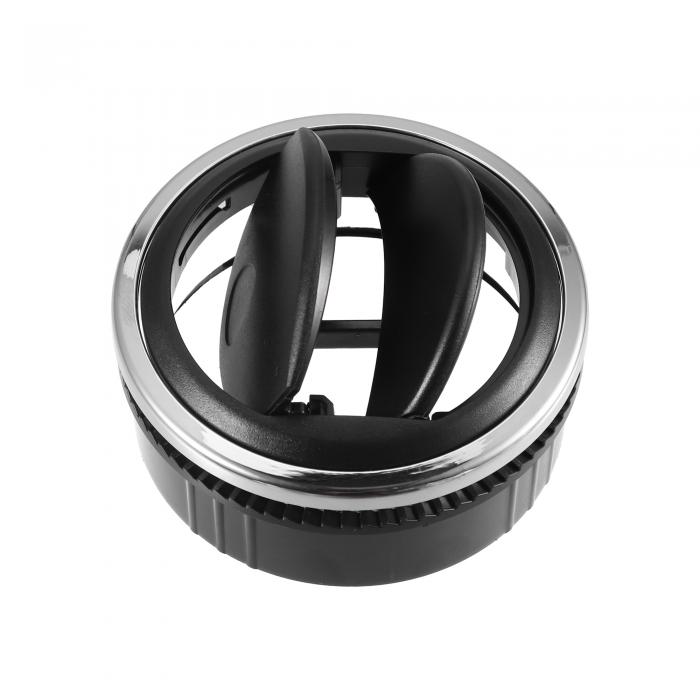 ACROPIX エアコン吹き出し口 外径84 mm ユニバーサル RV 車 バス ヨット コーチ用 ブラック 1個