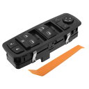 ACROPIX 車のフロント左運転席側マスターパワーウィンドウスイッチ Dodgeに対応 Journeyに対応 ブラック 2個