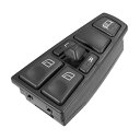 ACROPIX フロント左側パワーウィンドウコントロールスイッチ Volvoに対応 VNに対応 グレー 1個