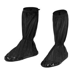VOCOSTE 防水靴カバー 再利用可能 レインシューズカバー 滑り止めレインブーツ靴カバー プロテクター ブラック サイズ M 1ペア