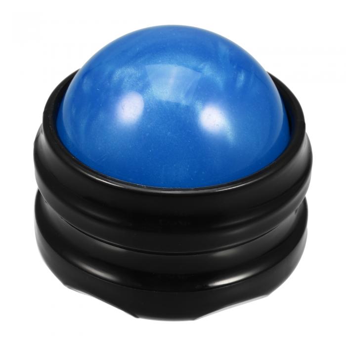 VOCOSTE 手動マッサージローラーボール ボディマッサージツール マッサージャーとリラックスツール ストレス緩和 ポリプロピレン 人工樹脂 1個 青