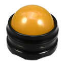 VOCOSTE 手動マッサージローラーボール ボディマッサージツール マッサージャーとリラックスツール ストレス緩和 ポリプロピレン 人工樹脂 1個 橙色