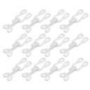 uxcell 鉄ソーイングフックとアイクロージャ 38 mm カバー付き 不可視 裁縫アクセサリー ブラ 衣類 ズボン ジャケット スカート DIY 工芸品用 ...