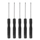 uxcell ミニトルクスドライバー T3 スターヘッド 腕時計 眼鏡 電子機器修理用 5個入り(4)