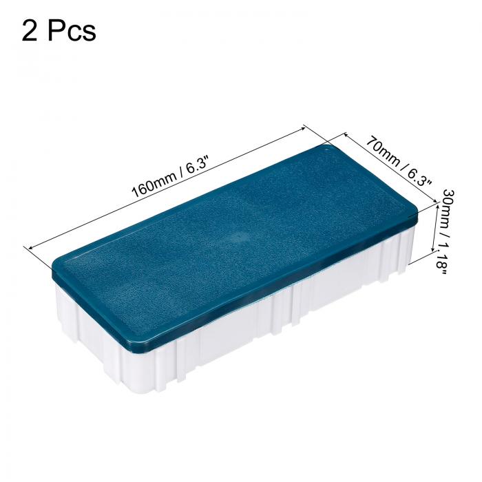 PATIKIL 10ウェルズペイントパレット 2個 プラスチック塗装トレイ ディープセイバーボックス 取り外し可能 ソフトカバー付き 水彩ガッシュ油絵具アート用