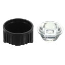 PATIKIL 20mm 90度 LEDレンズ スタンドホルダー付き 20セット LEDレンズ 懐中電灯DIYランプ用 ブラック