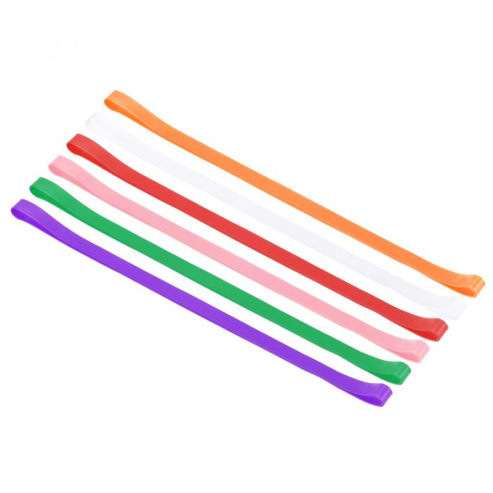 PATIKIL タオルバンド 6合1セット 弾性 防風ホルダー 伸縮自在 ビーチチェア タオルクリップストラップ..