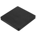 PATIKIL ベンチブロック 150x150x20 mm ゴム 正方形 スタンピング ノンスリップベース 宝石商 金属の金槌加工 成形 追跡 平坦化用 ブラック