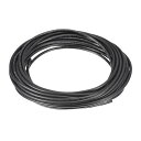 uxcell 24AWG電線 2導体 UL2464 錫メッキ銅 10 M 低電圧 PVCケース 柔軟な延長電源コード ブラック LEDストリップランプ照明用
