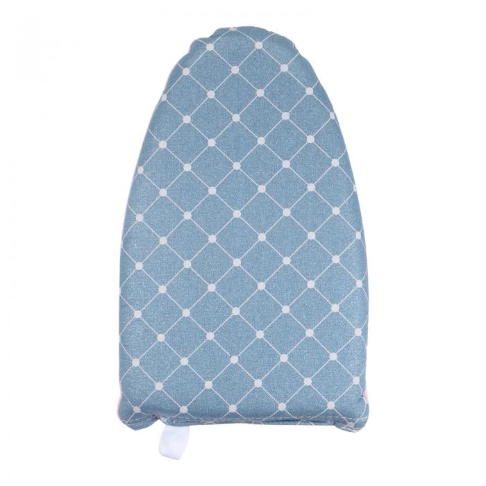 uxcell ガーメントスチーマーアイロングローブ フィンガーループ付き 防水ミニアイロン台 衣類用耐熱ガーメントスチーマー ブルー