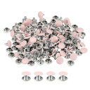 uxcell レザーリベット 8 mm ダブルキャップリベット 7 mm高さ メタルスタッドリベット レザークラフト修理 DIY 財布 ベルト バッグ 靴用 ピ...