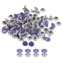 uxcell レザーリベット 8 mm ダブルキャップリベット 8.5 mm高さ メタルスタッドリベット レザークラフト修理 DIY 財布 ベルト バッグ 靴用...