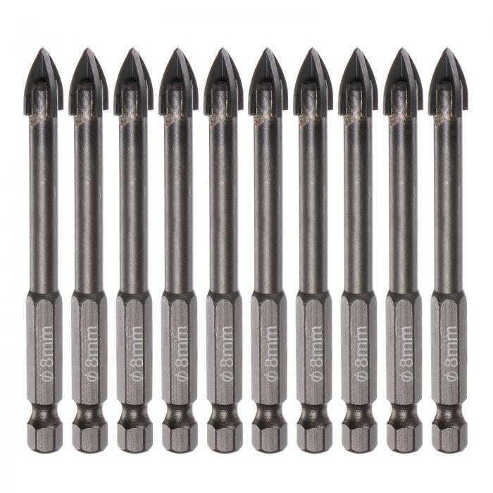 uxcell ˥ॳȥɥӥåȥå ߥå  ߥ顼 饹 ֥å ץ饹å 6mmϻѥ 8mm󥯥꡼ȥӥå ...