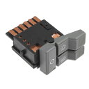 uxcell フロントヘッドランプスイッチ 19245374 GMCに対応 C1500に対応 1990-1994 プラスチック グレー 1個