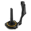 Motoforti カーオイルレベルセンサー エンジンオイル送出ユニット BM Wに対応 528iに対応 1997-1998 金属 プラスチック 12617508002ブラック シルバートーン