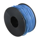uxcell シリコーン樹脂電線 シリコンワイヤー 24AWG ブルースプール 長さ30m 電気錫めっき銅 標準 高温フックアップワイヤ 自動車 モデル マニピュレータ 電気器具 DIY(4)