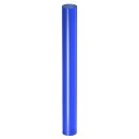 uxcell アクリル粘土ローラー 22.86 cm x 2.5 cm ソリッド ノンスティック プラスチック 丸チューブローラー ポリマークレイロッド フォン...