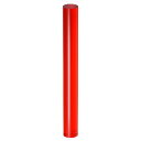 uxcell アクリル粘土ローラー 22.86 cm x 2.5 cm ソリッド ノンスティック プラスチック 丸チューブローラー ポリマークレイロッド フォン...
