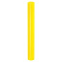 uxcell アクリル粘土ローラー 22.86 cm x 2.5 cm ソリッド ノンスティック プラスチック 丸チューブローラー ポリマークレイロッド フォン...