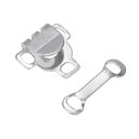 uxcell ソーイングフックとアイクロージャセット 銅 ブラジャー ズボン パンツ スカート縫製DIY用 縫製簡単 シルバートーン 40セット