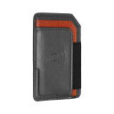 uxcell 粘着 電話 財布 PU カードホルダーに貼る 伸縮性のあるカード収納 スマートフォンまたはケース用 ダークグレー