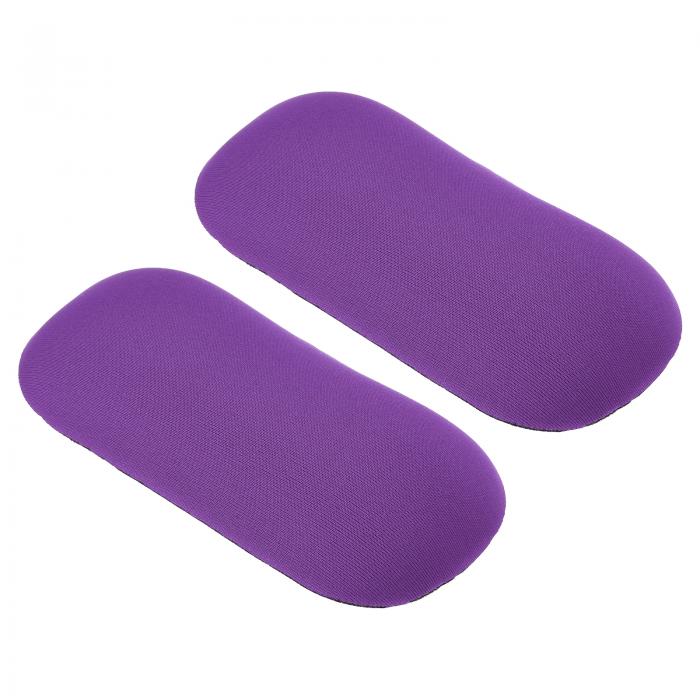 PATIKIL マウス手首サポート 2個セットのマウス手首サポート エルゴノミックマウスパッドクッション コンピューターラップトップオフィス用 パープル