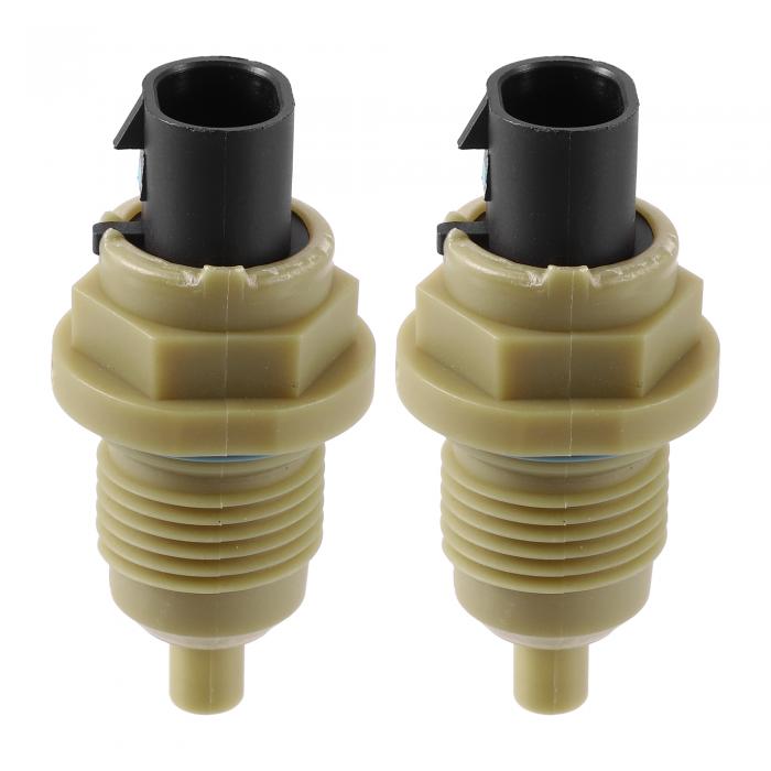 X AUTOHAUX トランスミッションスピードセンサー 車交換用トランスミッションセンサー Chryslerに対応 Town & Countryに対応 1990 2011 4800879 2ピン プラスチック メタル カーキ ブラック 2個