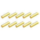uxcell 真鍮管スペーサービーズ 2 mm x 7 mm グロッシービード 1.7 mm内径 DIYジュエリー製作 工芸プロジェクト用 ゴールドトーン 30...