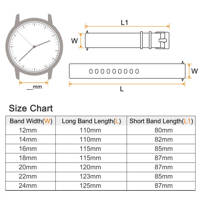 uxcell シリコン時計バンド 12 mm幅 クイックリリース 柔らかい ゴム 交換用時計ストラップ ステンレスバックル付き 男性女性用 ホワイト 3