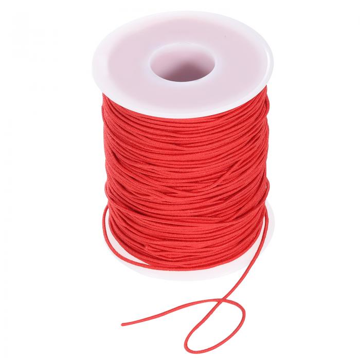 uxcell 弾性紐コード 弾性糸ビーズ紐コード ジュエリー製作 ネックレス ブレスレット ビーズ用 1.2 mm ..