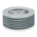 uxcell ナイロン糸 麻ひもビーズコード 4 mm 超強力編みこみ ナイロンクラフトストリング ブレスレット ジュエリー製作 DIYクラフト用 3.2 M ...