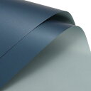 uxcell フラワー包装紙 フラワーラッピングペーパー 両面カラー ブルー+深いブルー 58cm x 58cm 防水 フラワーショップ 花束用品 DIY工芸品...