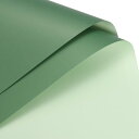 uxcell 両面カラー フラワー包装紙 フラワーラッピングペーパー グレーグリーン+シアン 58cm x 58cm 防水 フラワーショップ 花束用品 DIY工...