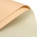 uxcell 両面カラー フラワー包装紙 フラワーラッピングペーパー メロン色+クールブラウン 58cm x 58cm 防水 フラワーショップ 花束用品 DIY...