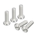 uxcell 304ステンレス鋼機械ネジ M5x16 mm スロットドライブ バインドヘッドねじボルト 20個(4)