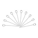 uxcell アイピン ジュエリーファインダー アイピン アイアン アイピン ジュエリーメイキング DIYクラフト ネックレス ブレスレット ピアス用 21ゲー...