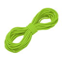 uxcell 弾力性のあるコード ヘビースト レッチストリングロープ 3/16"(5mm)x 11ヤード DIY縫製 アウトドアキャンプ タイダウンフックストラップ フルーツ緑