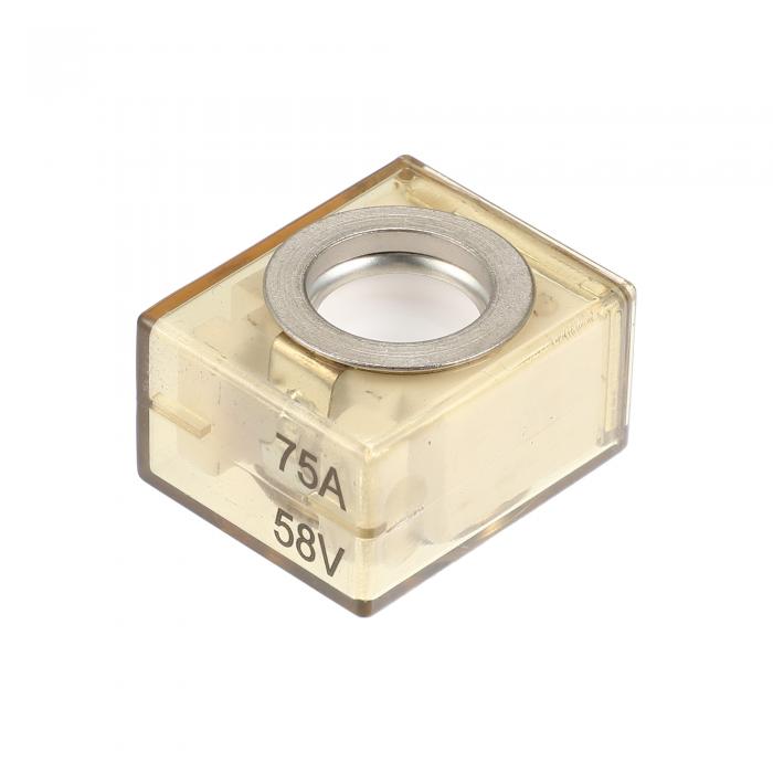 uxcell 船舶用バッテリーヒューズ 端子ヒューズ 防水 75A DC58V最大