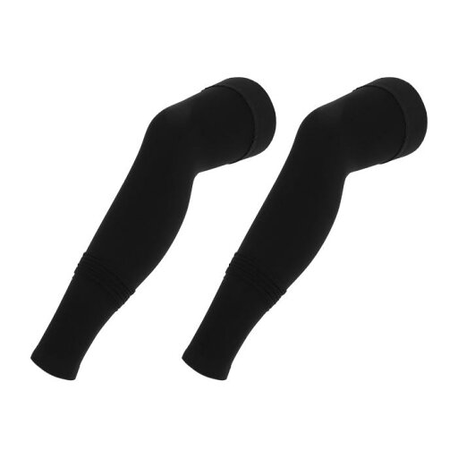 VOCOSTE サイハイ圧縮スリーブ 着圧ソックス ゴムバンド付き 女性用 男性用 1ペア ブラック L VOCOSTE サイハイ圧縮スリーブ 着圧ソックス ゴムバンド付き 女性用 男性用 1ペア ブラック L