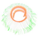 VOCOSTE ソフトシリコーン光るアクアリウム可変アネモネ 蛍光水生人工サンゴ 水槽の装飾用 緑