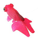 VOCOSTE アクアリウムの人工金魚飾り ルミナス水槽飾り グローイング シミュレーション動物の装飾 吸盤付き 赤
