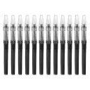 PATIKIL 114 mm ジェルペンリフィル 12個 グリッターペンインク 0.5 mm ファインポイントニードルチップリフィル 落書き ドローイング用 ブ...