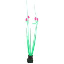 VOCOSTE アクアリウムシミュレーションサンゴ蘭の花 シリコーン 蛍光サンゴ グローオーナメント 水槽の風景装飾 桜色