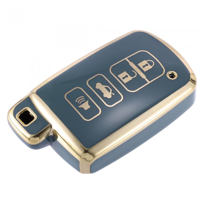 ACROPIX 車のリモートキーフォブカバーシェルケース TPU Toy otaに対応 Avalon Camry Corolla RAV4 Seq..