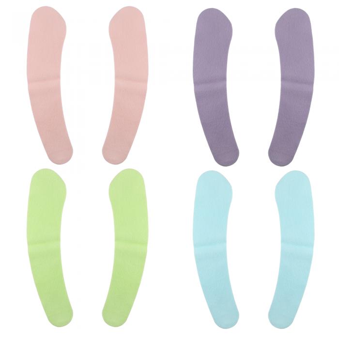 VOCOSTE 便座カバー パッド バスルーム 暖かい 便座クッション 洗える 再利用可能 ピンク パープル グ..