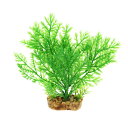 VOCOSTE 水族館プラスチック植物 人工水草 水槽植物装飾用 1個 グリーン 17 cm