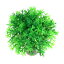 VOCOSTE 人工水族館グラスボール 水生 プラスチック製 小型草球 水槽景観シミュレーション植物装飾用 1個 グリーン 9.5x9.5 cm